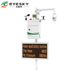 ES80A-Y8 قیمت پایین کیفیت هوا آنلاین TSP pm2.5 pm10 آشکارساز گرد و غبار گرد و غبار سیستم مانیتور سرعت باد