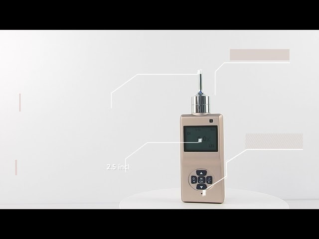 چین ES20B portable gas detector for NO2 , 0-20ppm, with sound light vibration alarm system برای فروش