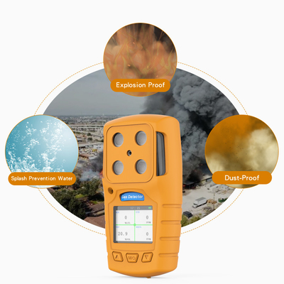 سنسور PID 0-100ppm Voc CH4 0.7W مانیتور واحد گاز